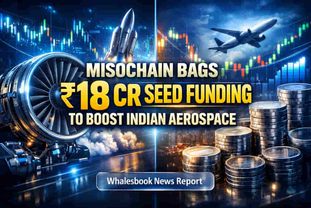 Misochain Bags ₹18 Cr Seed Funding for Critical Aerospace Parts