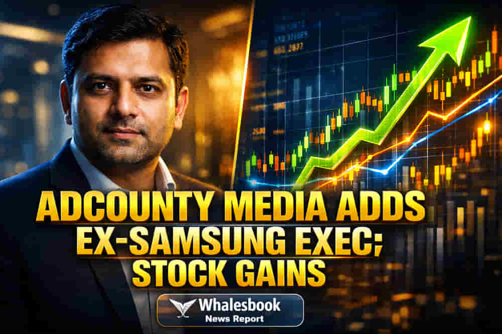 AdCounty Media Appoints Ex-Samsung Exec Dikshit as Advisor; Stock Hits Upper Circuit