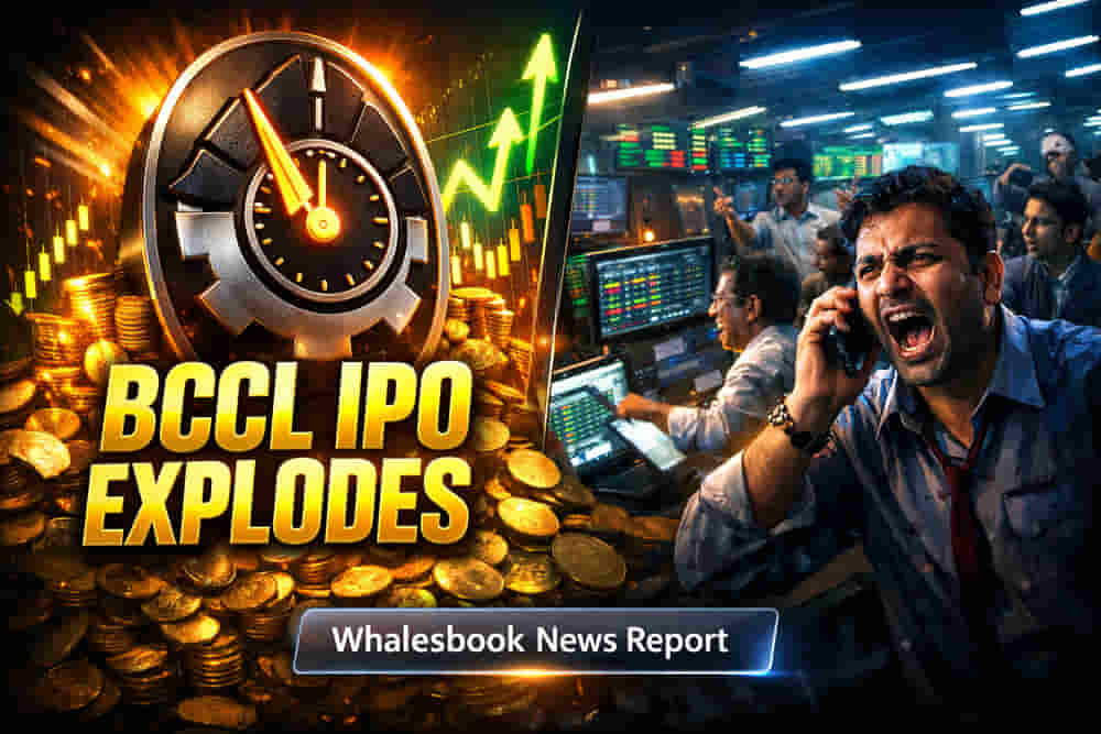 BCCL IPO Surges to ₹1.17 Lakh Crore Bids, 147x Oversubscribed
