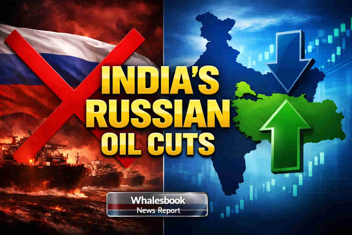 India Drops to 3rd in Russian Oil Buys; Reliance Cuts Intake