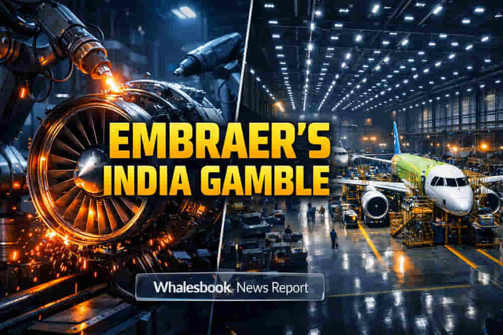 Embraer Eyes India Assembly Line: Dholera, Bhogapuram Vie for Staked Deal