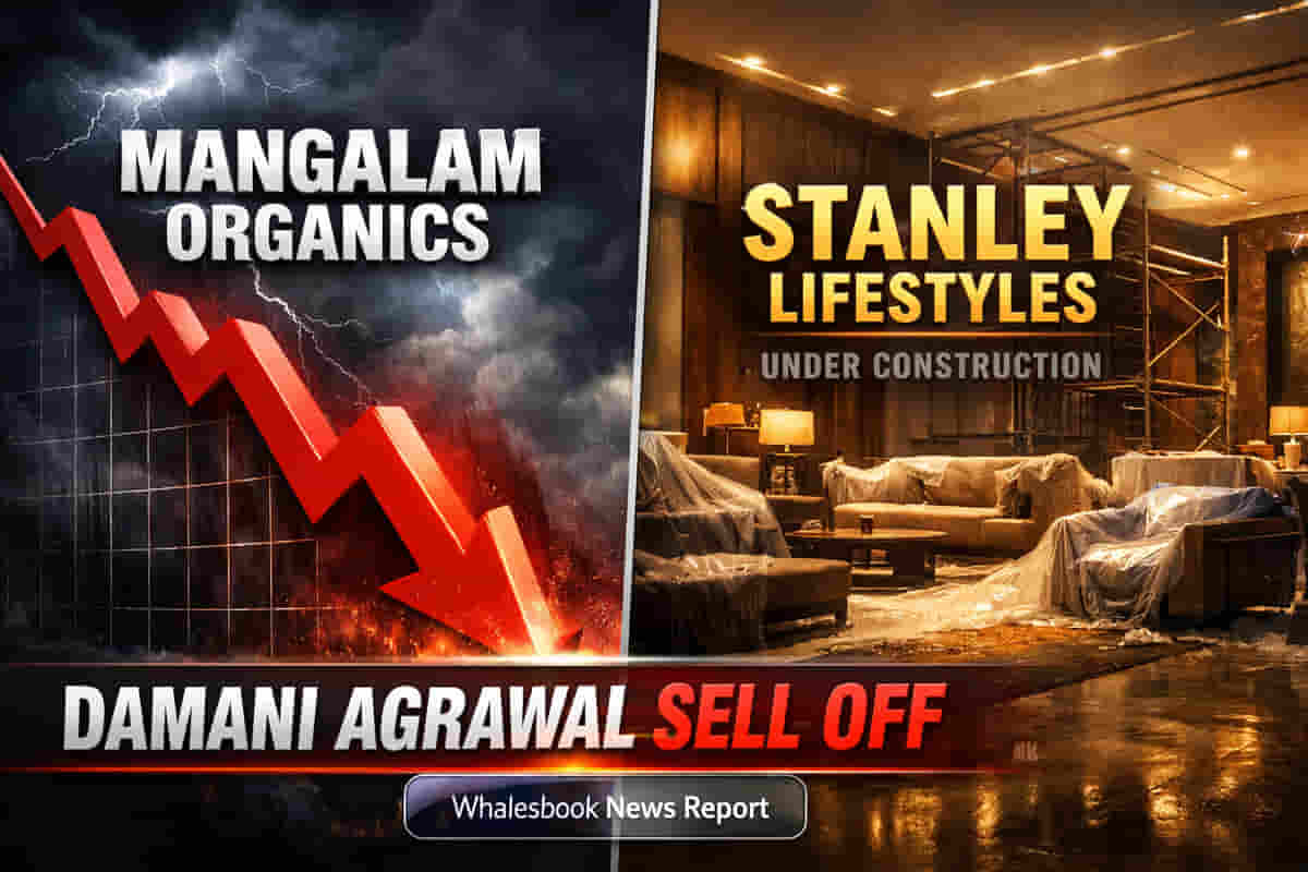 Damani, Agrawal Exit Small-Caps: Mangalam Organics, Stanley Lifestyles Face Investor Scrutiny