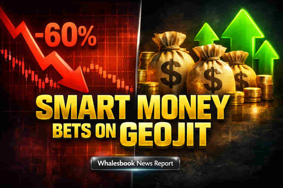 Smart Money Floods Geojit Stock Amidst Profit Plunge