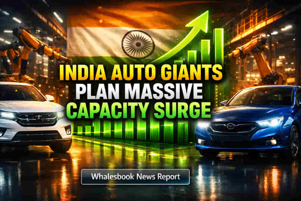 India's Top Carmakers Plan 2M+ Capacity Boost by 2030