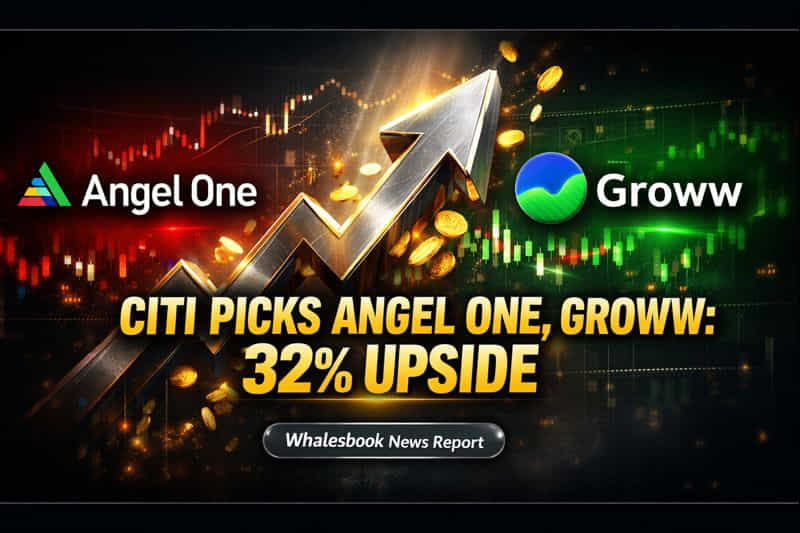 Citi Backs Angel One, Groww: Eyes 32% Jump in Capital Market Stocks