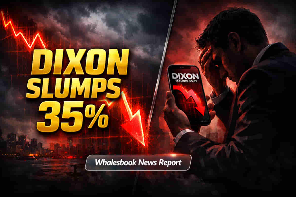 Dixon Technologies Plunges 35% on Client Volume Collapse