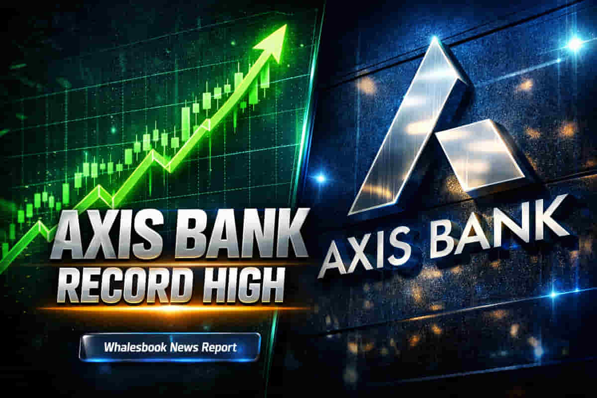 Axis Bank Surges 4%, Nears Record High on Strong H2 Outlook
