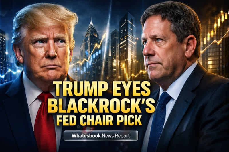 Trump Interviews BlackRock CIO for Fed Chair Vacancy