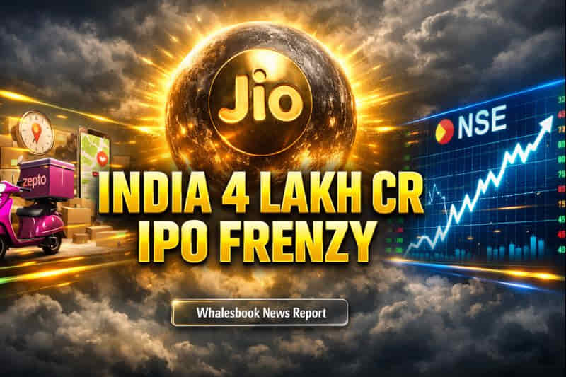 India Braces for Rs 4 Lakh Cr IPO Wave: Zepto, NSE, Jio Eye 2026 Listings
