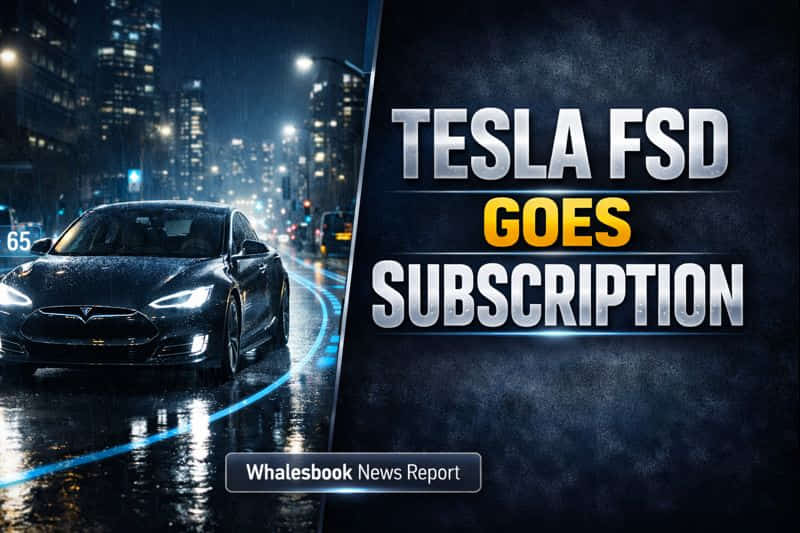 Tesla Ditches One-Time FSD Purchase for Subscription-Only Model