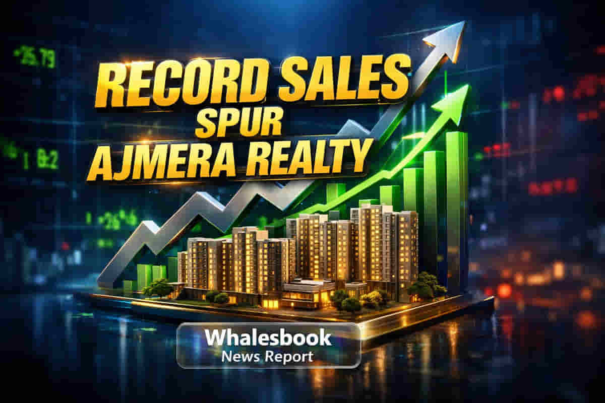 Ajmera Realty Surges 10% on Record ₹1,431 Crore Sales