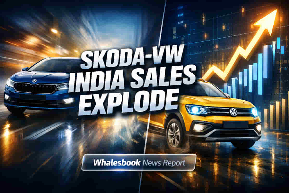 Skoda-VW India Sales Jump 36% to 117,000 Units in 2025