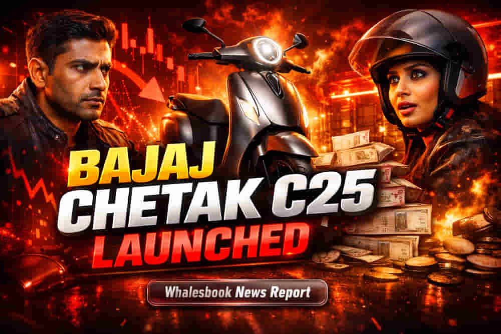 Bajaj Auto Rolls Out ₹91,399 Chetak C25 EV Scooter